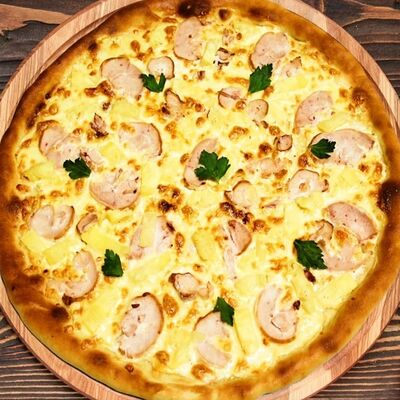 Пицца гавайская в Пицца Классика по цене 530 ₽