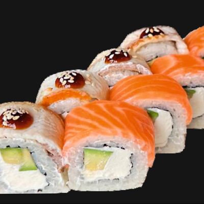 Филадельфия микс в ГлавСуши по цене 690 ₽