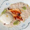 Трюфельная овсянка с белыми грибами, угрём и яйцом пашот в Madame Zhu по цене 940