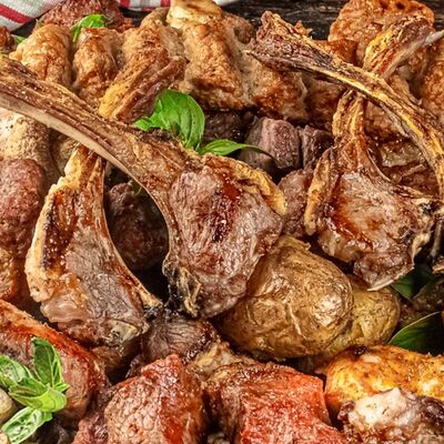 Сет шашлыков для компании №3 в GRILL TOWN big set по цене 13310 ₽