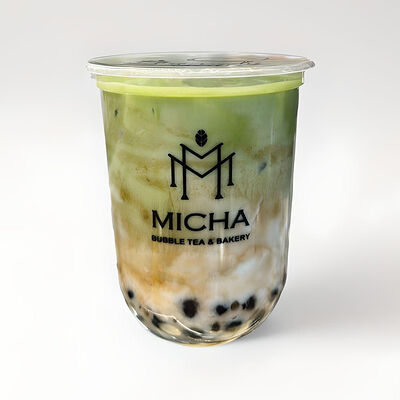 Матча с карамельной тапиокой в Micha Bubble Tea & Bakery по цене 469 ₽