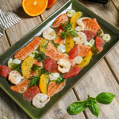 Ассорти севиче в Море лосося по цене 1340 ₽