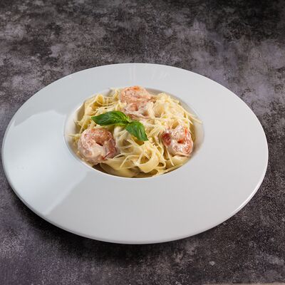 Феттуччине с креветками в Ori по цене 890 ₽