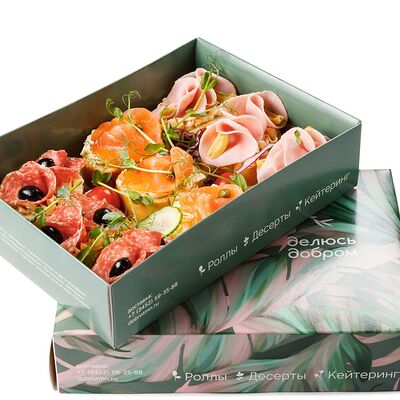 Патибокс Брускетты в Делюсь добром по цене 2290 ₽