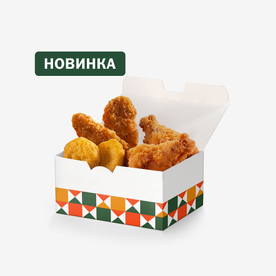 Средний Бокс в Вкусно – и точка по цене 221 ₽