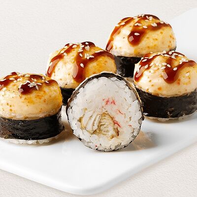 Ролл Аяши с угрем в Суши Wok по цене 519 ₽