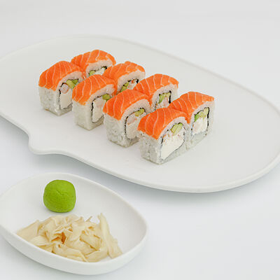 Креветка с лососем в Here sushi по цене 1390 ₽