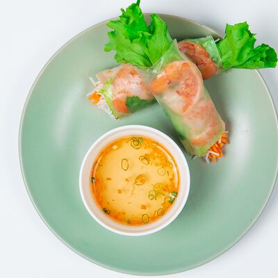 Спринг-ролл с креветками в Thaifood bubble tea по цене 320 ₽