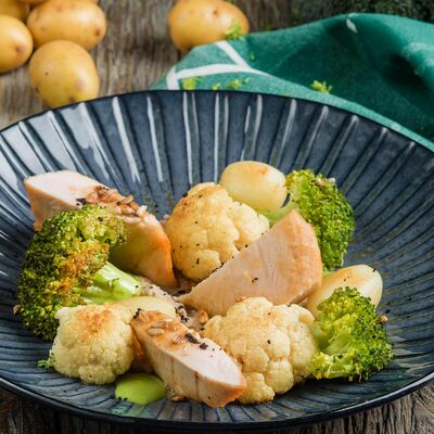 Куриное филе с брокколи в Пряности & Радости на Васильевском по цене 650