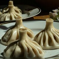 Хинкали без мяса в Усахело
