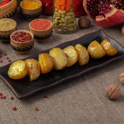 Молодой картофель на углях в Шашлычный дворик по цене 240 ₽