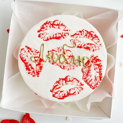 Бенто-торт Поцелуи в Tortterry по цене 1500