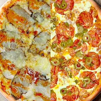 Мясной Чилл и Cosa Monstra в ПиЦЦунда Море начинки по цене 1307 ₽