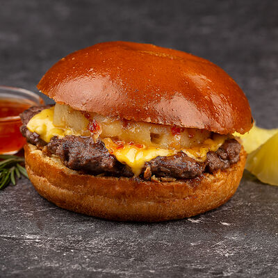 Бургер Тропический Бум в Крылышки & Рёбрышки по цене 728 ₽