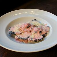 Равиоли с креветкой и судакомв Caffe 47