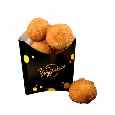 Творожные пончики 5 шт. в Чебурекми по цене 380 ₽
