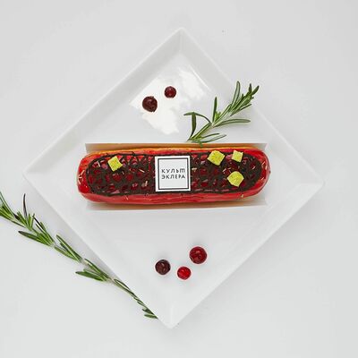 Клюквенный эклер в Культ эклера по цене 159