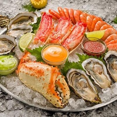 Ассорти из морепродуктов в Bluefin по цене 20820 ₽