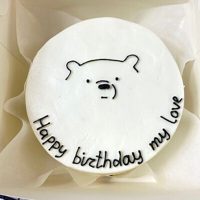 Бенто-торт Мишка в Кондитерский дом Медовый по цене 1845 ₽