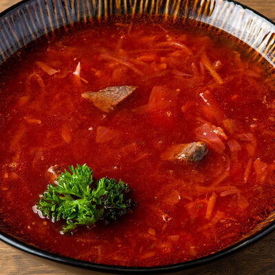 Борщ доставка в Еда Да по цене 350 ₽