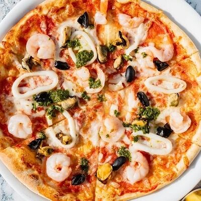 Неаполитанская с морепродуктами в Космос по цене 1500 ₽