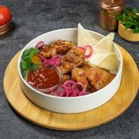 Шашлык из курицы в Щепка