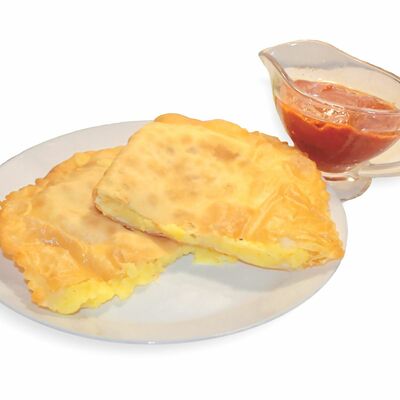 Чебурек с картофелем в ЧебуречнаяСССР по цене 190 ₽