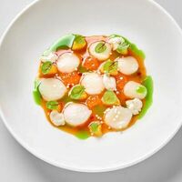 Севичи из живого гребешка в GASTROFISH