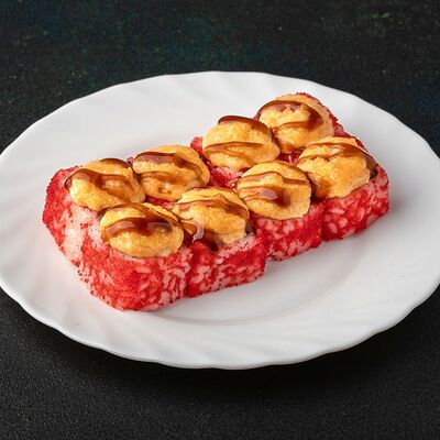 Запечённый ролл с форелью в Orisushi по цене 529 ₽