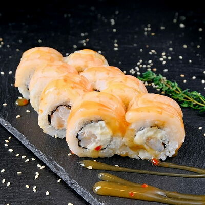 Филадельфия с Креветкой в Sёmga по цене 734 ₽