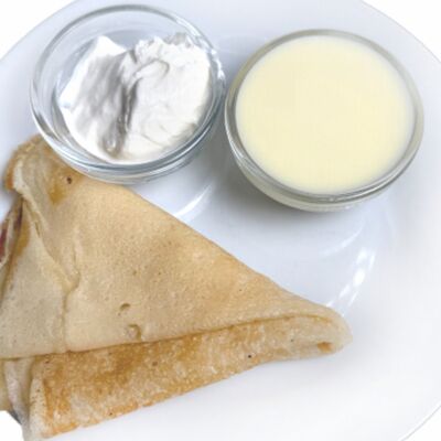 Блинчик со сгущенкой в Паблик Бар по цене 220 ₽