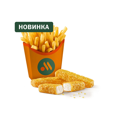 Фиш Стикс и Картофель в Вкусно – и точка по цене 260 ₽