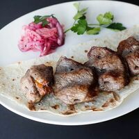 Шашлык из баранины в Шоти