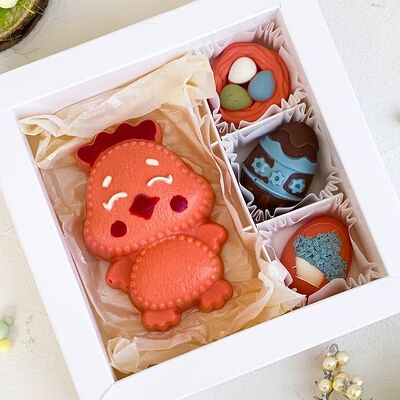 Набор из шоколада Цыпа и конфеты в Tortterry по цене 750