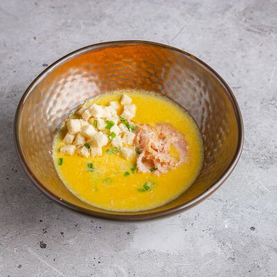 Суп картофельный с индейкой в Бар 108 по цене 590 ₽