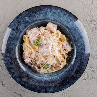 Паста Карбонара в Мангал по цене 490 ₽