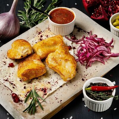 Шашлык из курицы в Шеф по цене 650 ₽