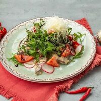 Печень индейки в сливочно-горчичном соусе в Delmario