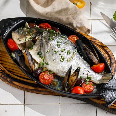 Дорадо по-неаполитански в ЛарисуВаннуХочу по цене 1490