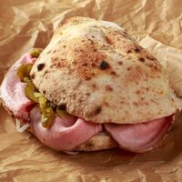 Пучча с ростбифом в Пицца палево