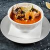 Том ям с креветками и курицей в Гречка по цене 530