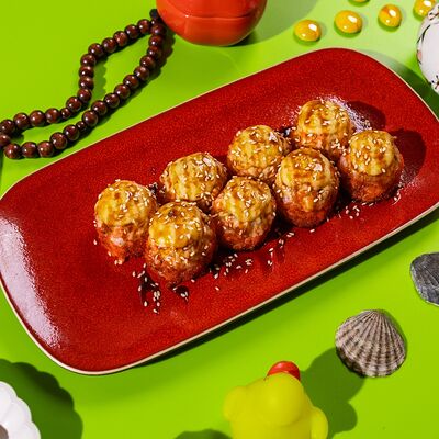 Запеченный ролл с угрем в Сушки на макушке по цене 1390