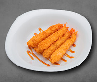 Креветки в панировке в Суша