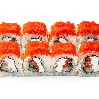 Ролл Калифорния фьюжн с лососем в Sunrise по цене 458 ₽
