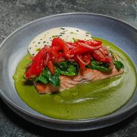 Стейк форели в Рестобар Гриль 39