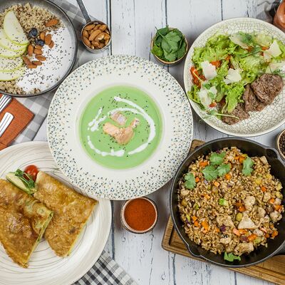 Комбо из 5 блюд в Eat fresh по цене 2190 ₽