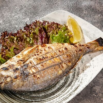 Дорадо на углях в Гогия по цене 1089 ₽