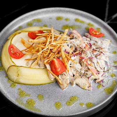 Бефстроганов с пюре в Nest по цене 750 ₽