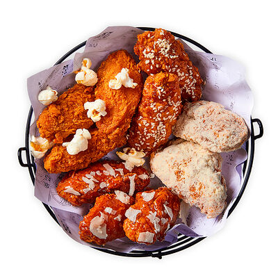 Дегустационный сет мини крылья Sweet в KANNAM CHICKEN по цене 1173 ₽