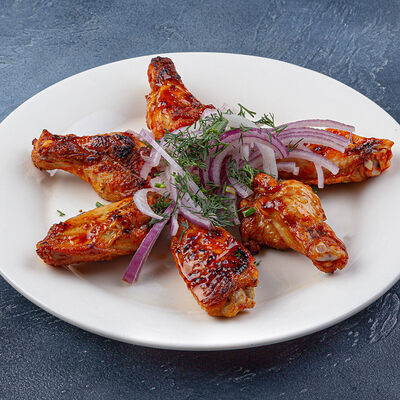 Шашлык из куриных крылышек в Узбекская кухня Халяль по цене 240 ₽